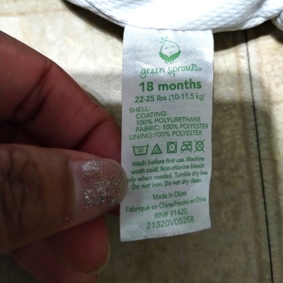 I Play by Green Sprouts 18 Months Stars and Stripes Reusable Swim Diaper - Picture 12 of 16